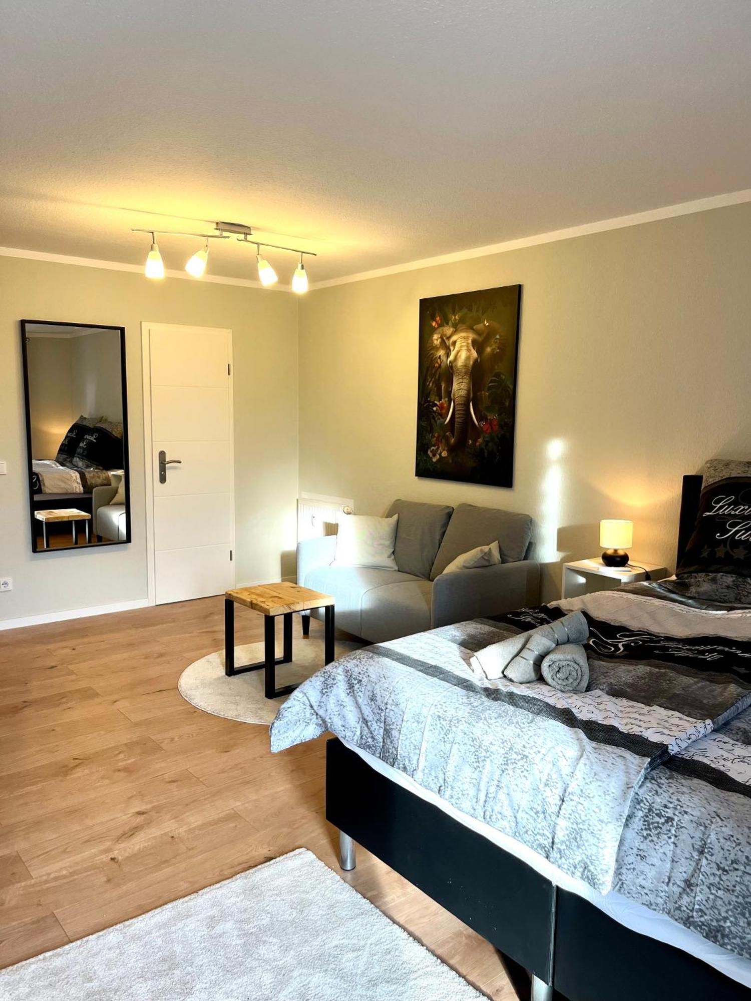 Studio An Der Elbe Mit Balkon, Kueche Und Netflix Dresda Exterior foto